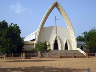 Illustration for article titled These Modernist African Churches Look Like Spaceports